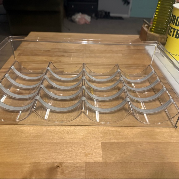 Clear Stackable Water Bottle Rack - Picture 2 of 2